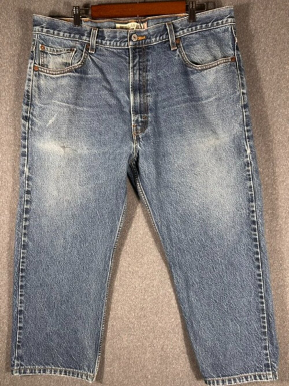 Vtg Levis 505 Regular Fit Jeans Mens Sz 40x30 (25) Blue Med Wash Straight Leg